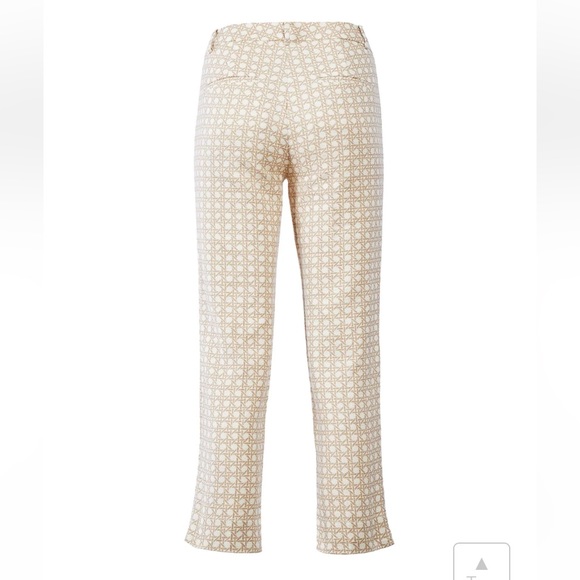 Ann Taylor Cotton Crop Pant in Macadamia - Picture 3 of 6